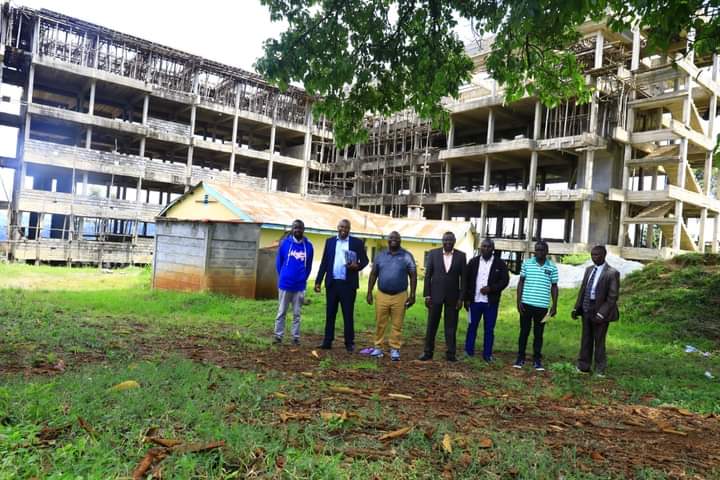 CONSTRUCTION OF NYAMIRA COUNTY HEADQUARTERS OFFICES TO RESUME SOON.
