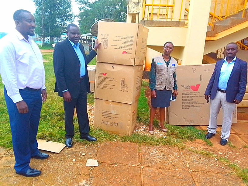 NYAMIRA COUNTY GOVERNMENT RECEIVES EQUIPMENT FOR GIS LAB.