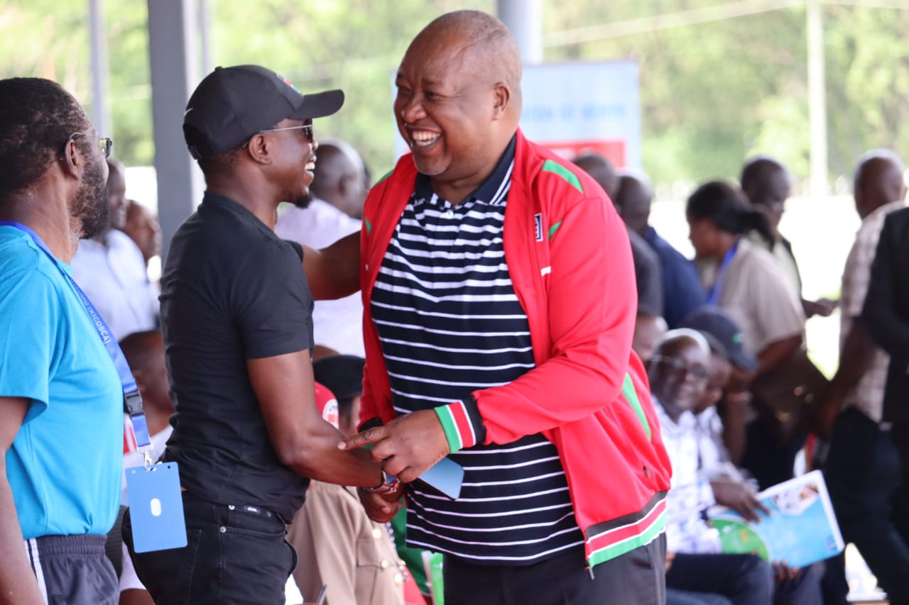 GOVERNOR NYARIBO JOINS PARTICIPANTS IN KICOSCA GAMES